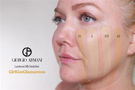 armani luminous silk shade finder
